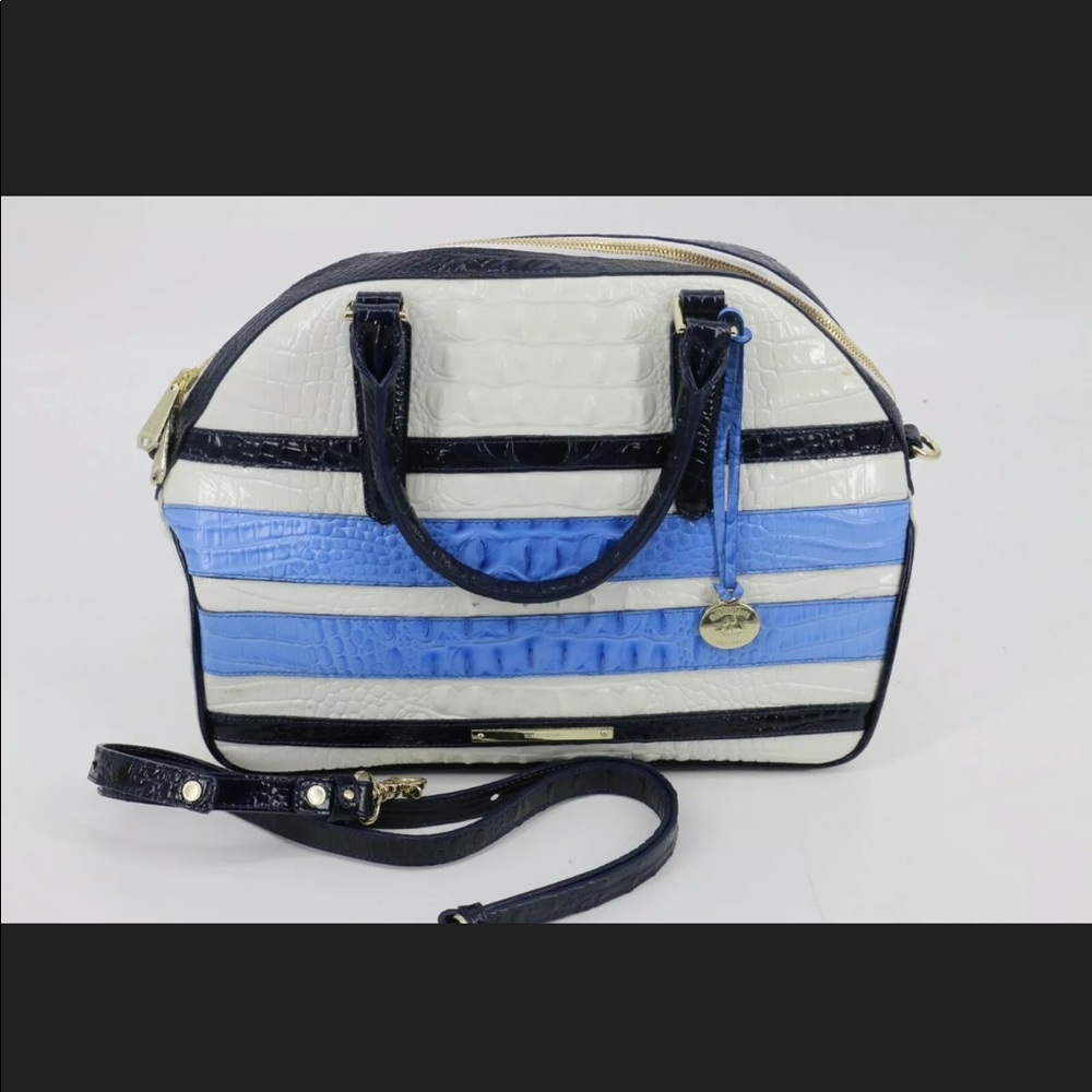 Brahmin Vineyard Collection Hudson Satchel